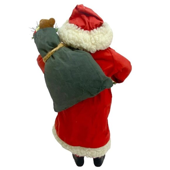 Old World Santa Figurine by Russ Berrie 14" High Holiday Decor Vintage Christmas - Picture 4 of 11